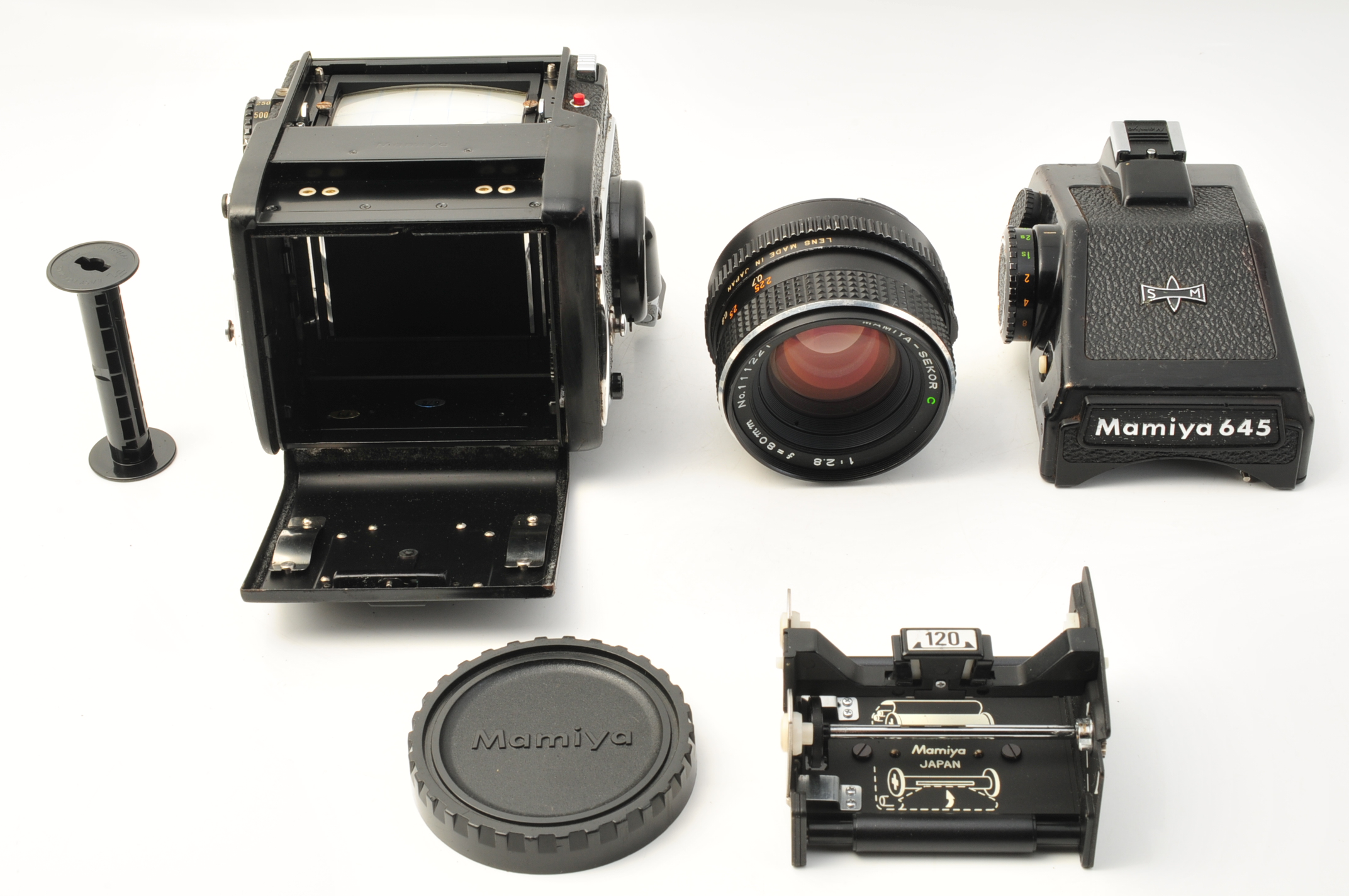 Near Mint] Mamiya M645 1000S w/ PD Finder Sekor C 80mm f2.8 Lens